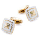 High-quality golden cufflinks French shirt cuff cuff nails -S196482 - Tuzzut.com Qatar Online Shopping