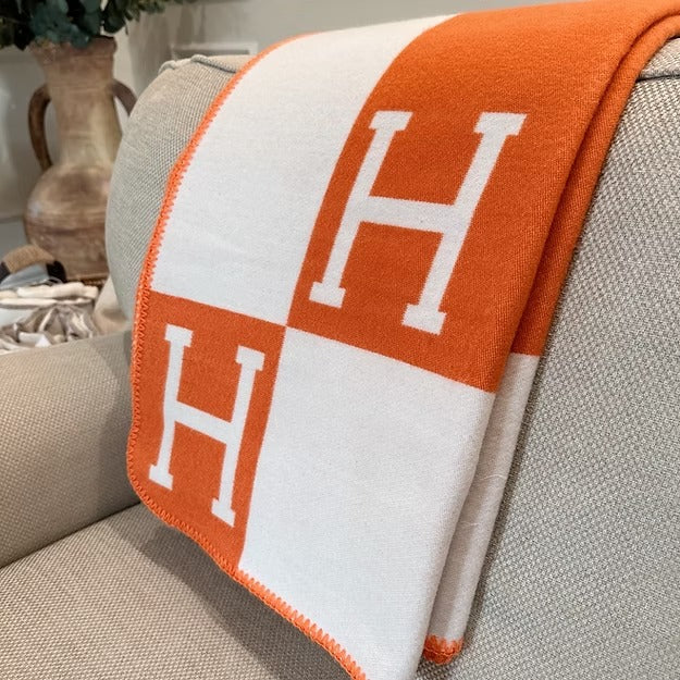 Wool Cashmere Avalon Blanket BL1008 - TUZZUT Qatar Online Shopping