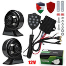 Universal 10 Sound Musical Electronic Horn 12V - TUZZUT Qatar Online Shopping