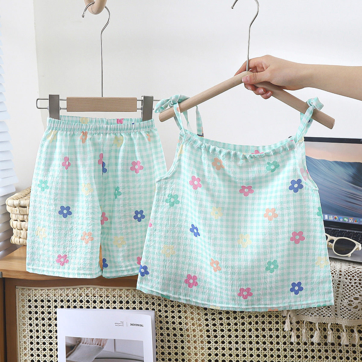 Girls Blouse 2-piece Set 1616128 Girls Blouse 2-piece Set 1616128