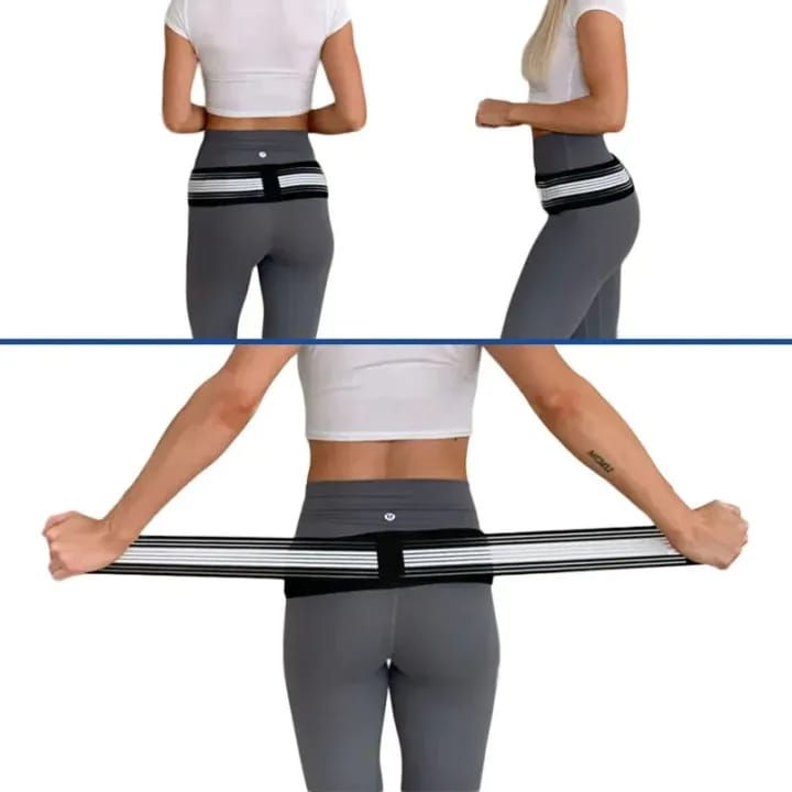 Adjustable Pelvic Support Belt for Hip Back Pain Relief  Protector   B612874 - TUZZUT Qatar Online Shopping