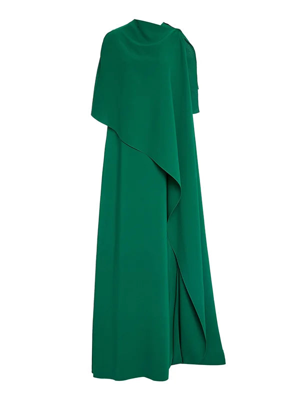 Loose Asymmetric Solid Color Maxi Dresses 110785 Loose Asymmetric Solid Color Maxi Dresses 110785