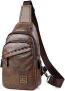 Men's Chest Bag Men's Backpack Casual Crossbody Bag Fashion Shoulder Bag Waistpack  S204961 - TUZZUT Qatar Online Shopping