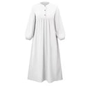 Women's Long Sleeve Muslim Fashion Dresses    526194 - TUZZUT Qatar Online Shopping