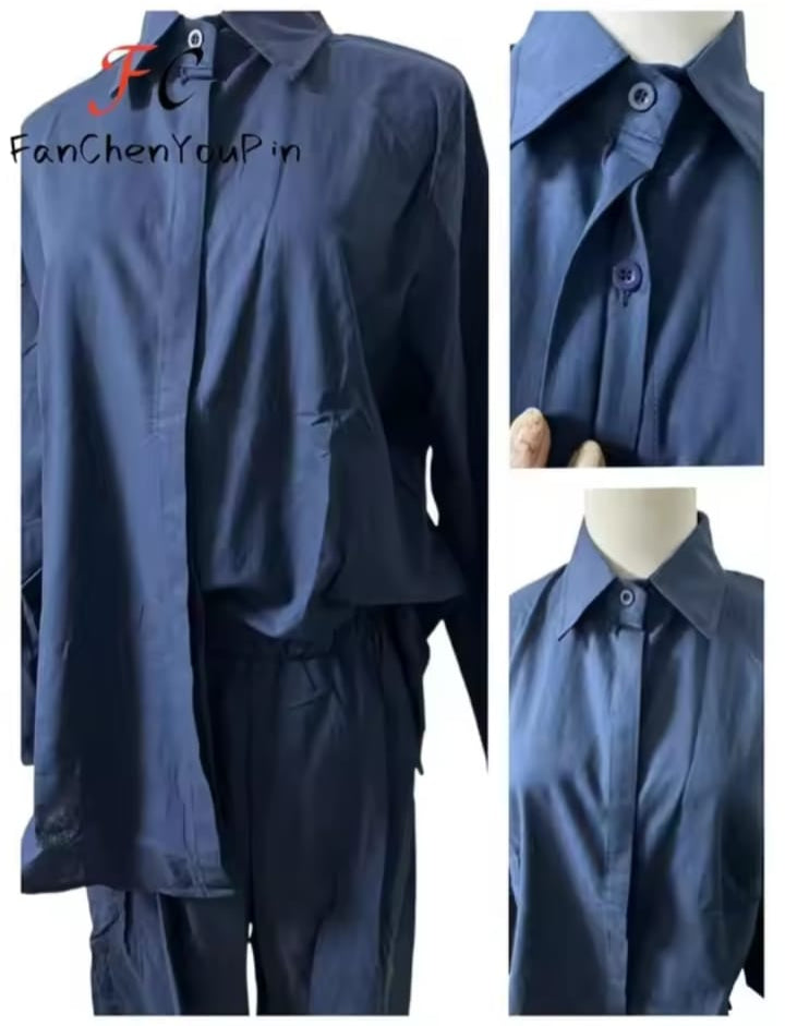 Women's Shirt Pant Set 2-Piece S301549 Women's Shirt Pant Set 2-Piece S301549