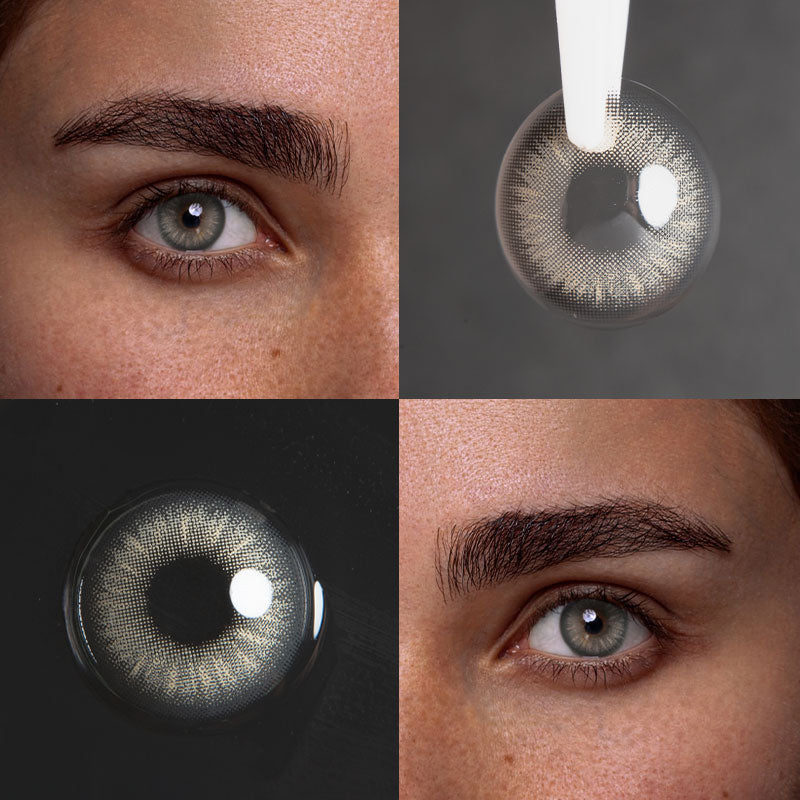Unibling Savage Grey Contact Lenses for Eyes (1 Pair) Unibling Savage Grey Contact Lenses for Eyes (1 Pair)