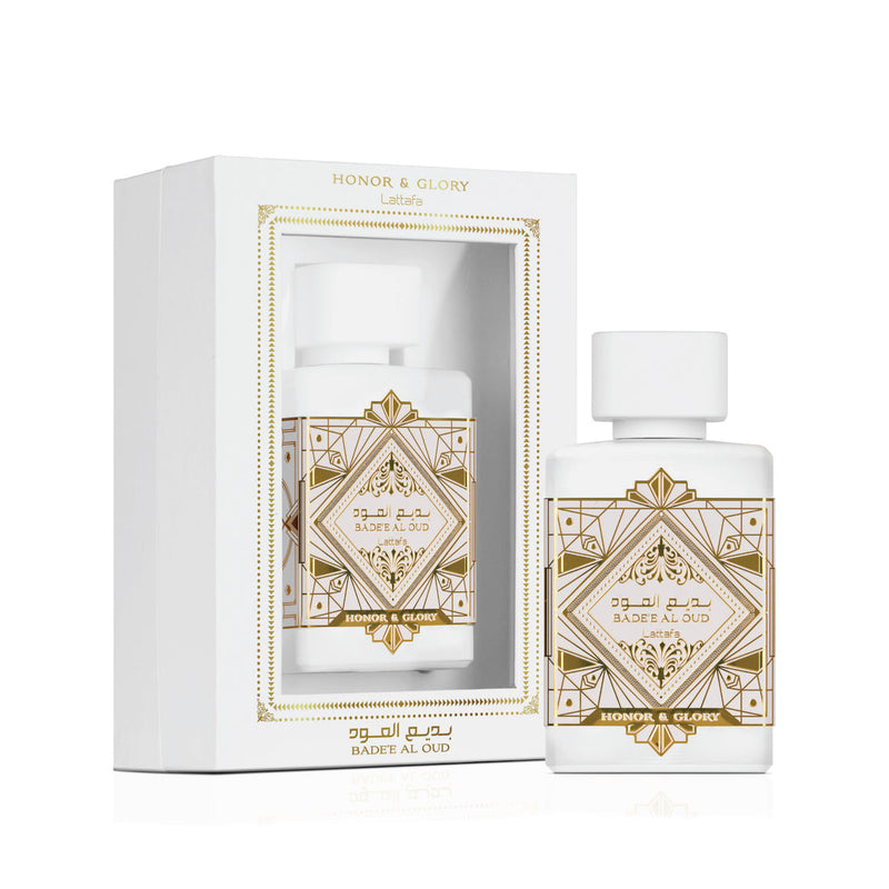 Al Nashama EDP - 100ML and Badee Al Oud Honor and Glory EDP Perfume -100ml By Lattafa