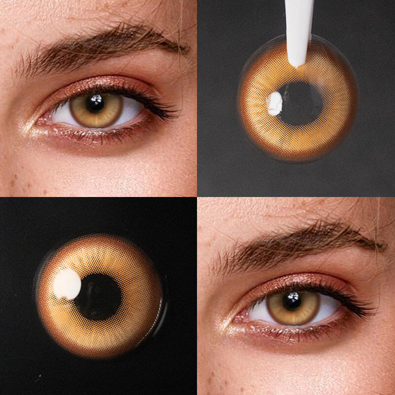 Unibling Magic Pop Yellow Contact Lenses for Eyes (1 Pair) Unibling Magic Pop Yellow Contact Lenses for Eyes (1 Pair)