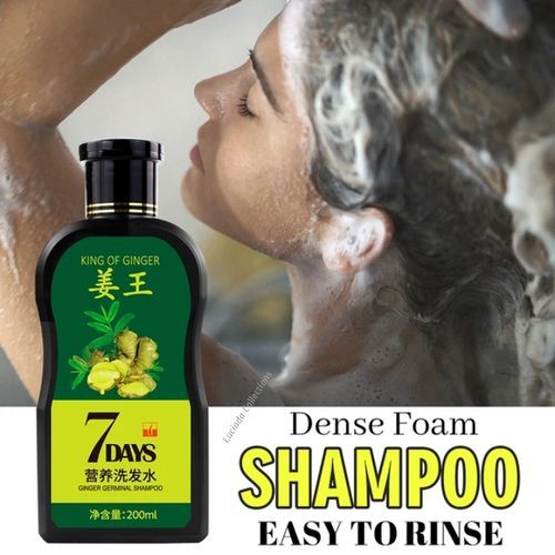 King Of Ginger 7 Days Germinal Shampoo Hair Care 200ml - TUZZUT Qatar Online Shopping