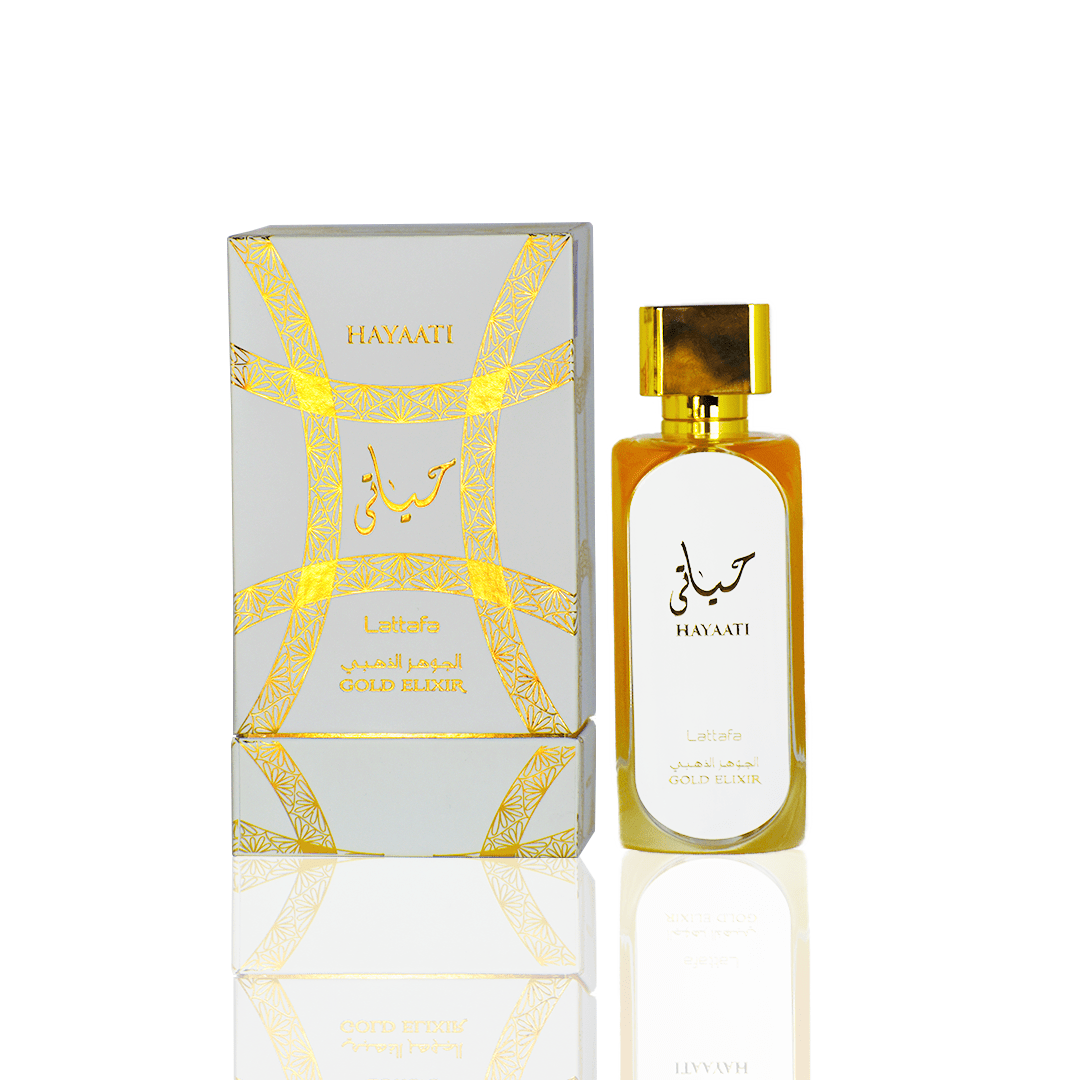 Hayaati Gold Elixir EDP Perfume - 100ML By Lattafa Hayaati Gold Elixir EDP Perfume - 100ML By Lattafa