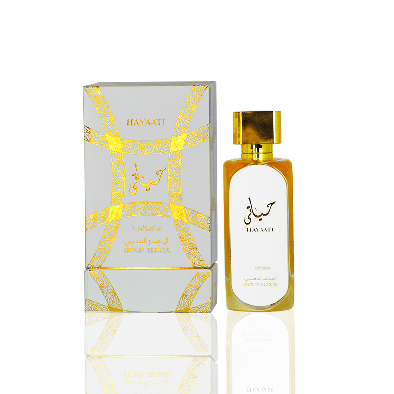 Hayaati Gold Elixir EDP Perfume - 100ML By Lattafa - Tuzzut.com Qatar Online Shopping