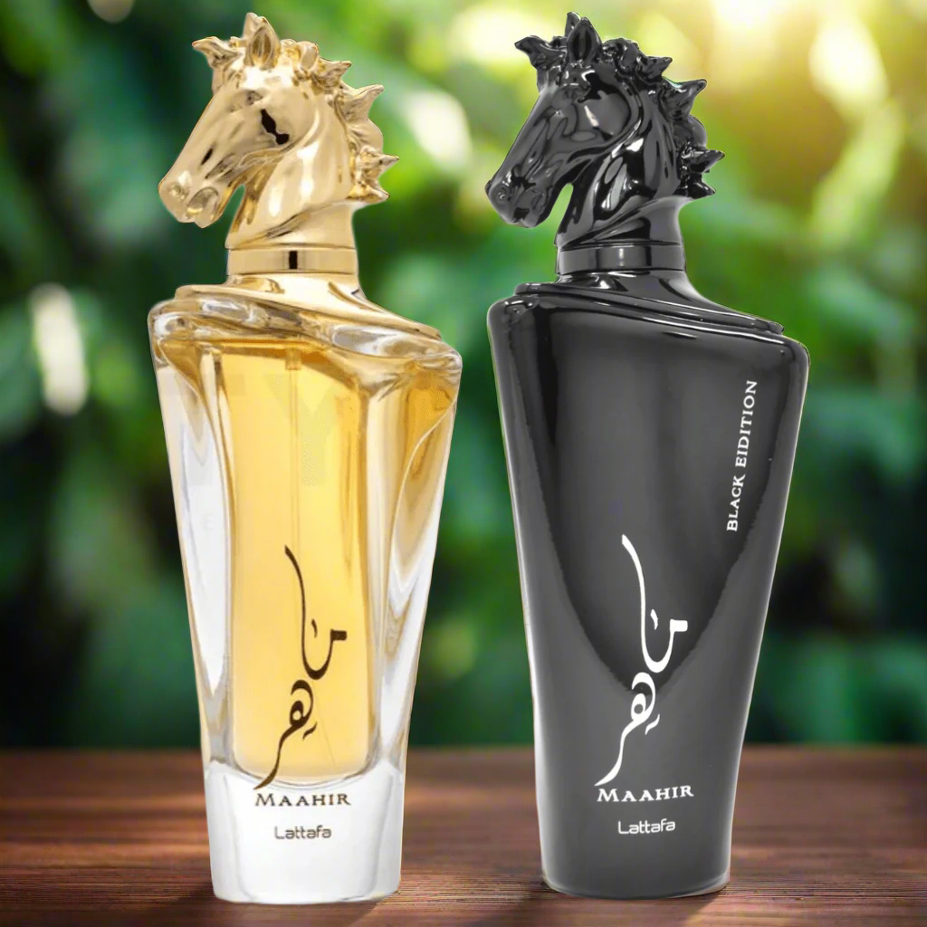 Maahir & Maahir Black Edition EDP-100ml by Lattafa Maahir & Maahir Black Edition EDP-100ml by Lattafa