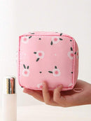 Mini Waterproof Women's Cosmetic Bag Girls Flamingo Lipstick Makeup Bags Female Small Travel Makeup Pouch Organizer Case Kit   X3006744 - TUZZUT Qatar Online Shopping