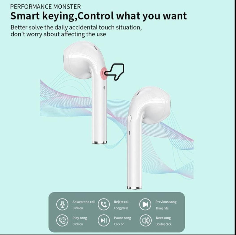 i9s Pro Bluetooth Wireless Earbuds/Earphone/Handfree for iPhone/Android/Gaming S4068316