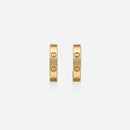 Love Gold Earrings GE6200 - TUZZUT Qatar Online Shopping