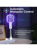 USB Portable Electric Mosquito Swatter – Fly Swatter with UV Light and Sharp Electric Spark – Efficient Indoor & Outdoor Insect Killer - TUZZUT Qatar Online Shopping