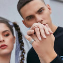 Unique Fashionable Hand-made Mechanical Gear Ring With Crystal Diamond for Men and Women - Tuzzut.com Qatar Online Shopping