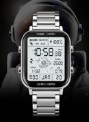 Men's Multi-function Waterproof Watch 3D Pedometer W892055 - TUZZUT Qatar Online Shopping