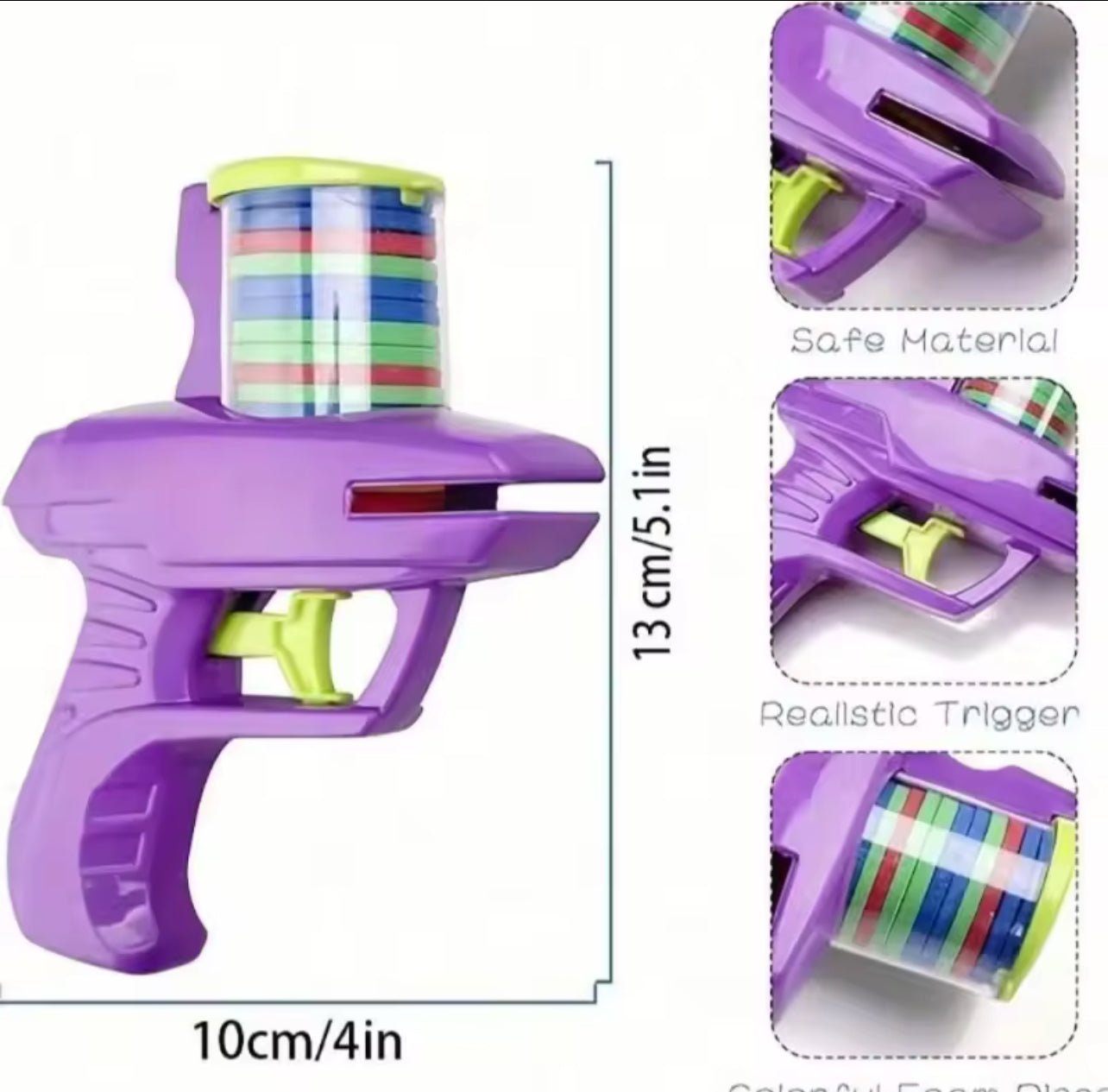Foam Disc Launcher Toy 1554420 Foam Disc Launcher Toy 1554420