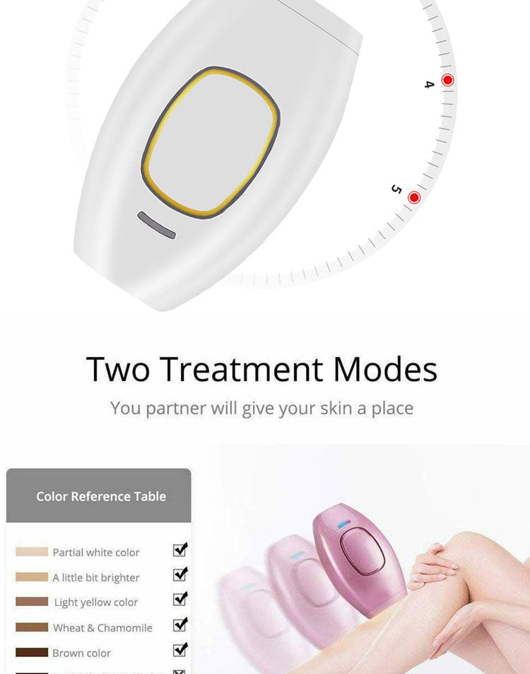 Bikini IPL 500,000 Flash Depilator Pulses Permanent Laser Epilator Painless Hair Removal Machine - TUZZUT Qatar Online Shopping