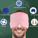 Gel Eye Mask For Hot Or Cold Therapy, Elastic Face Mask For Reducing Pressure Headache Migraine , Relaxing Eye Mask For Sleep, Relieve Tension, Unisex - TUZZUT Qatar Online Shopping