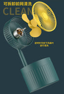 Desktop Foldable Rechargeable Humidification Mini Fan F-082 - TUZZUT Qatar Online Shopping