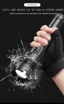 XHP90.3 Most Powerful Led Flashlight + COB Li-ion18650 3800mah Battery Rechargeable Tactical Flashlights Torch - Tuzzut.com Qatar Online Shopping