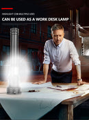 XHP90.3 Most Powerful Led Flashlight + COB Li-ion18650 3800mah Battery Rechargeable Tactical Flashlights Torch - Tuzzut.com Qatar Online Shopping