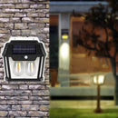 Solar Rechargeable Outdoor Lamp Light - Motion Sensor & Water Resistant (HW 999-2W) - Tuzzut.com Qatar Online Shopping