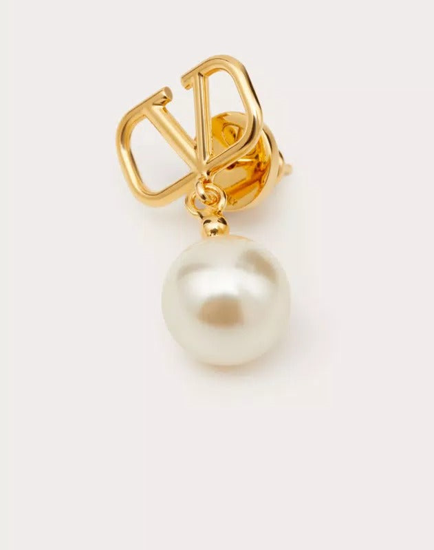 Garavani Pearl Drop Earrings DN2078 - TUZZUT Qatar Online Shopping