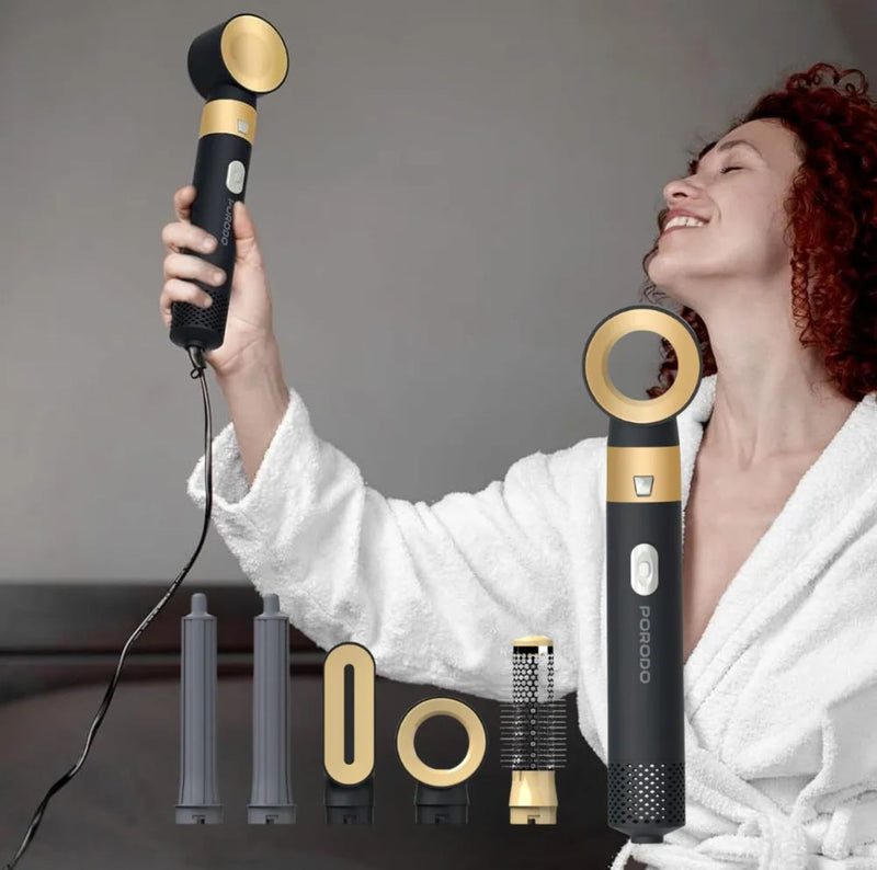 Porodo Lifestyle Multi-Styling Hair Dryer Set - LFS126 - TUZZUT Qatar Online Shopping