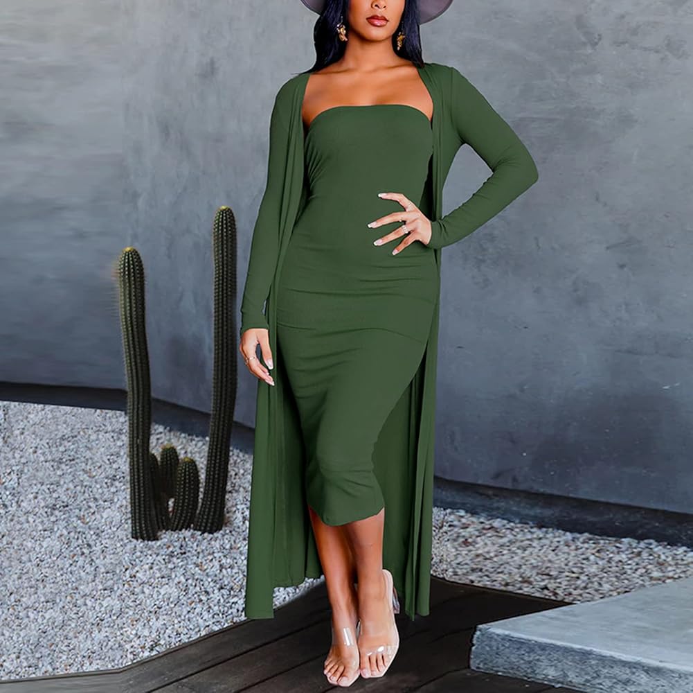 Women's Two Piece Outfits Sleeveless Tube Top 30527 Women's Two Piece Outfits Sleeveless Tube Top 30527