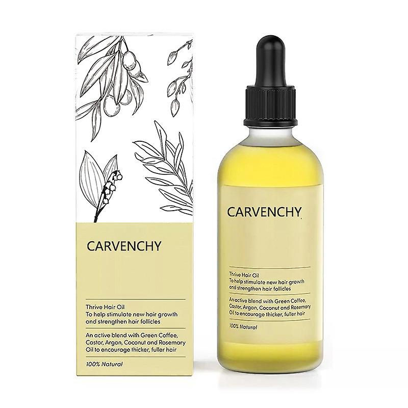 60ml Carvenchy Oil, Veganic Oil Anti Treatments Nourishing Scalp