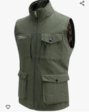 Men's Outdoor Summer Lightweight Multi-pockets  Waistcoat S3011482 - TUZZUT Qatar Online Shopping