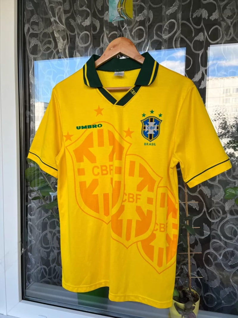 Vintage 1994/1997 Umbro Brazil National Team Football Soccer Jersey   BL0703 - TUZZUT Qatar Online Shopping