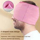 Gel Eye Mask For Hot Or Cold Therapy, Elastic Face Mask For Reducing Pressure Headache Migraine , Relaxing Eye Mask For Sleep, Relieve Tension, Unisex - TUZZUT Qatar Online Shopping