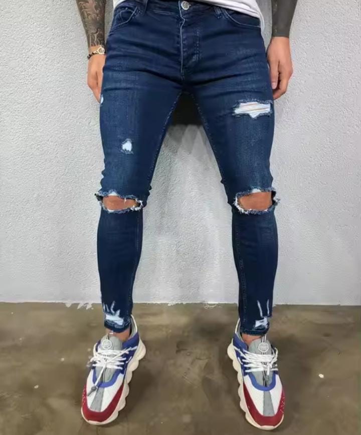 Women's Ripped Skinny Jeans Casual Comfortable Jeans Slim Fit Denim Pants S2318469 Women's Ripped Skinny Jeans Casual Comfortable Jeans Slim Fit Denim Pants S2318469