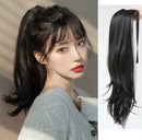Woman Wig Synthetic Long Straight Ponytail Bandage Hair Tail Extensions-mod26 WB001 - TUZZUT Qatar Online Shopping