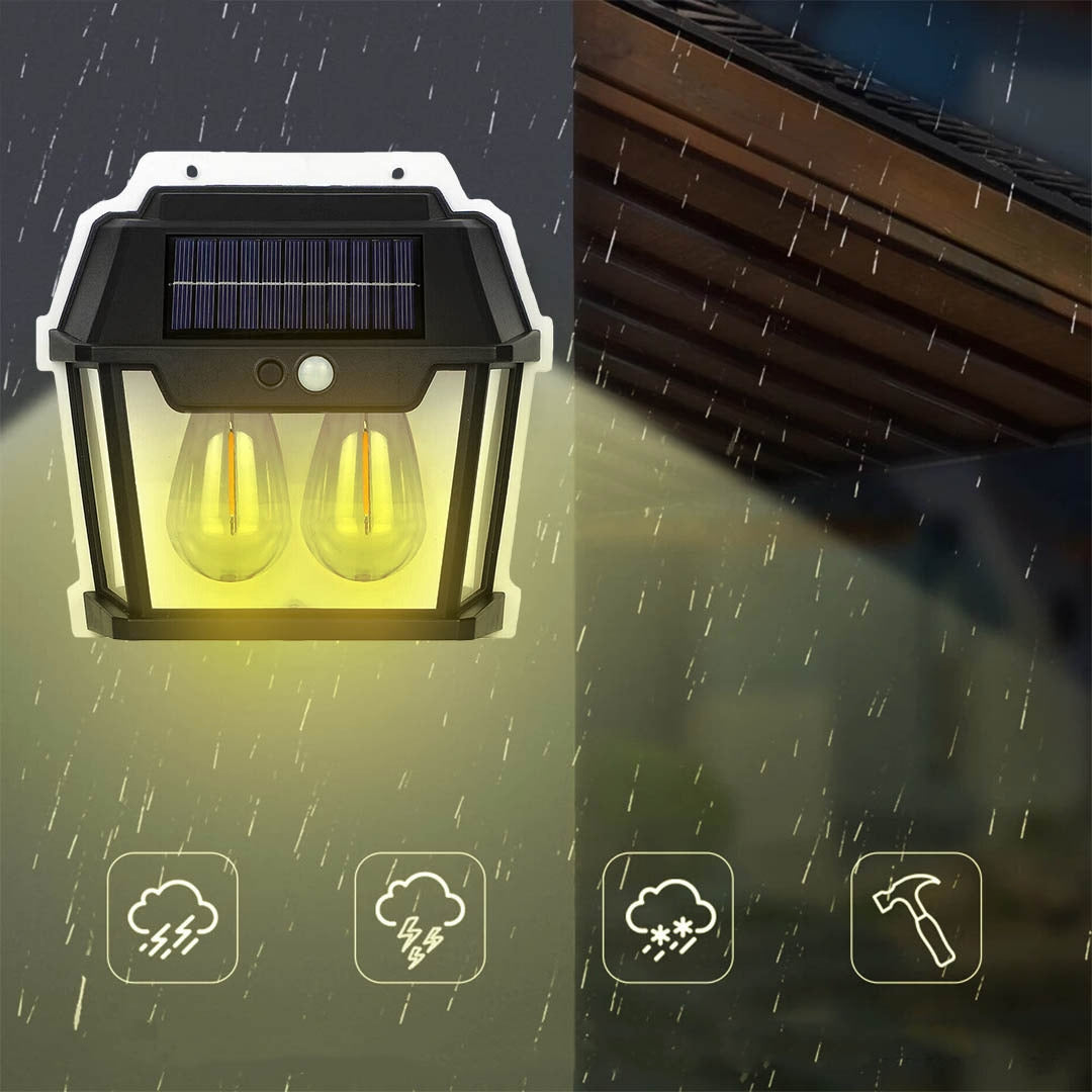 Solar Rechargeable Outdoor Lamp Light - Motion Sensor & Water Resistant (HW 999-2W) Solar Rechargeable Outdoor Lamp Light - Motion Sensor & Water Resistant (HW 999-2W)