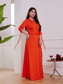 Women's Tea Dresses L  486821 - TUZZUT Qatar Online Shopping