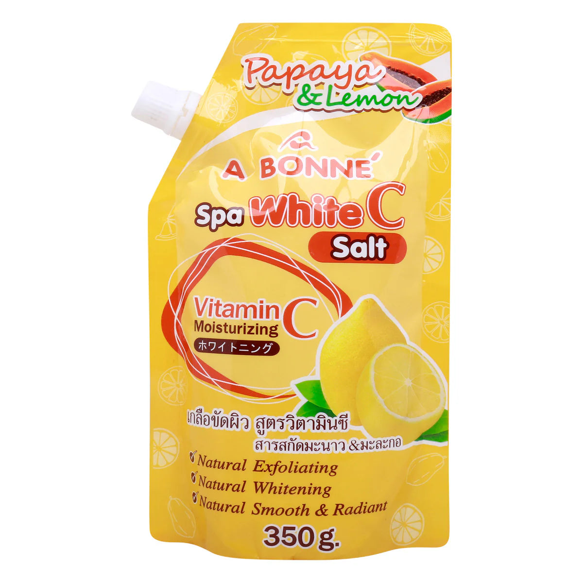 A BONNE Spa White C Salt Vitamin C Moisturizing 350g A BONNE Spa White C Salt Vitamin C Moisturizing 350g
