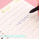 Magic Practice Copy Book Writing Reusable Free Wiping - TUZZUT Qatar Online Shopping