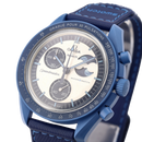 Premium Unisex Sports Watch with Blue Fabric Strap OM66