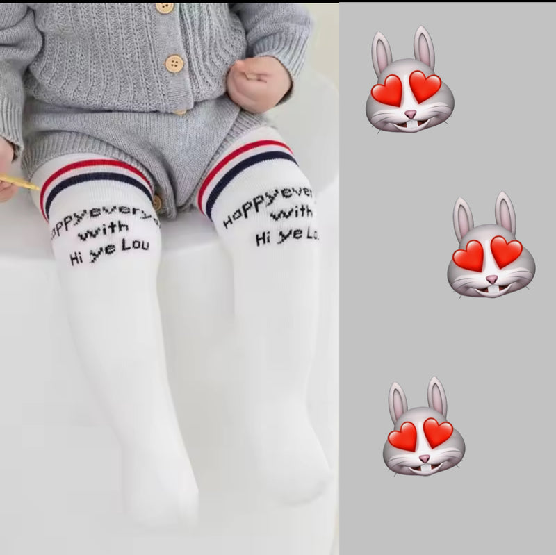 1 Pairs Baby Long Socks 1557607 - TUZZUT Qatar Online Shopping