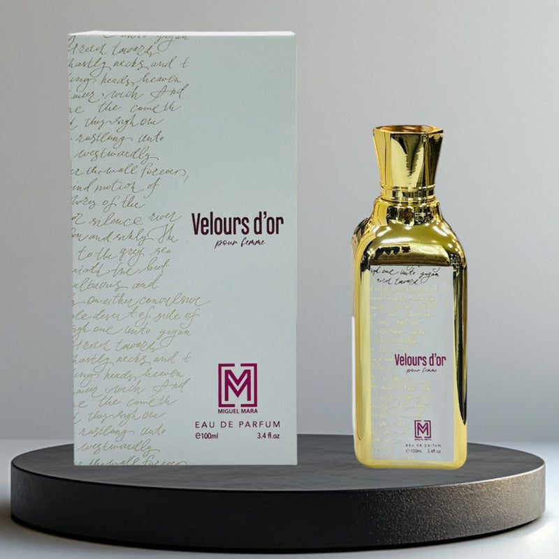 Velours D’or Pour Femme EDP Perfume 100ml by Miguel Mara for Women - TUZZUT Qatar Online Shopping
