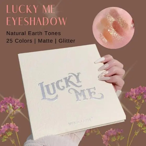 LUCKY ME Colourpop Eye Shadow Plate 25 Color Coconut Pigmented Makeup - Tuzzut.com Qatar Online Shopping