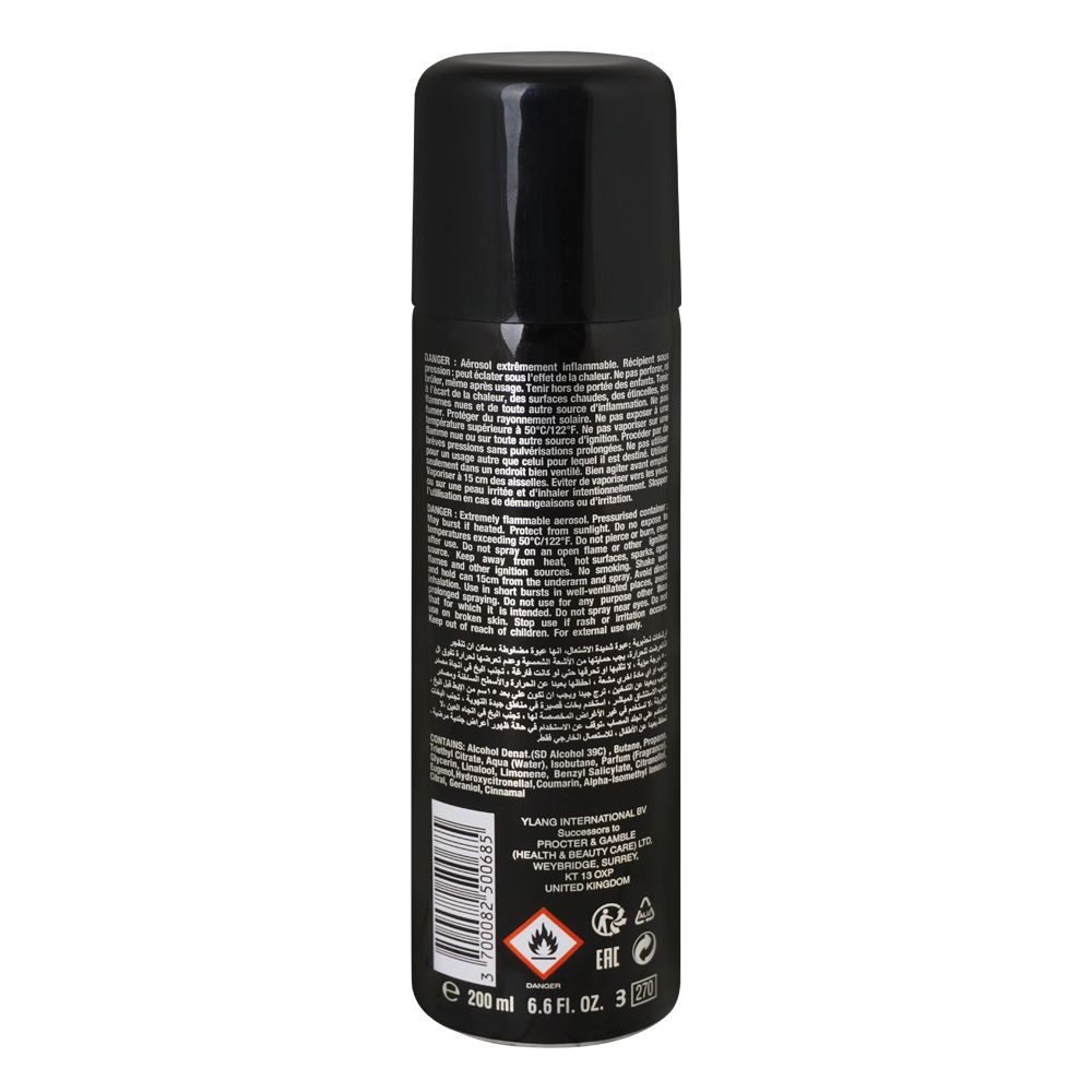Havoc Black Deodorant Spray 200ml Havoc Black Deodorant Spray 200ml
