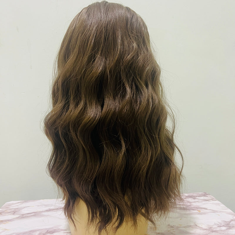 Women Wavy Synthetic Wig 18inch S3919700 - TUZZUT Qatar Online Shopping