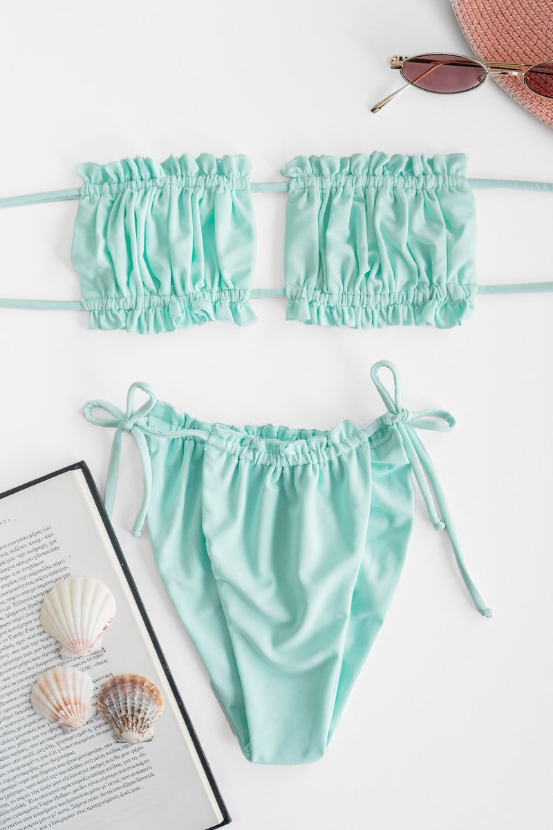 Strapless Bikini Swimsuit 9034 - TUZZUT Qatar Online Shopping