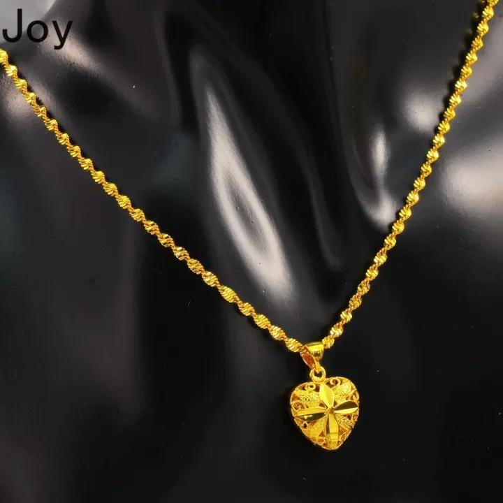 Gold Pawnable Gold Original Necklace for Women S4851270 - Tuzzut.com Qatar Online Shopping